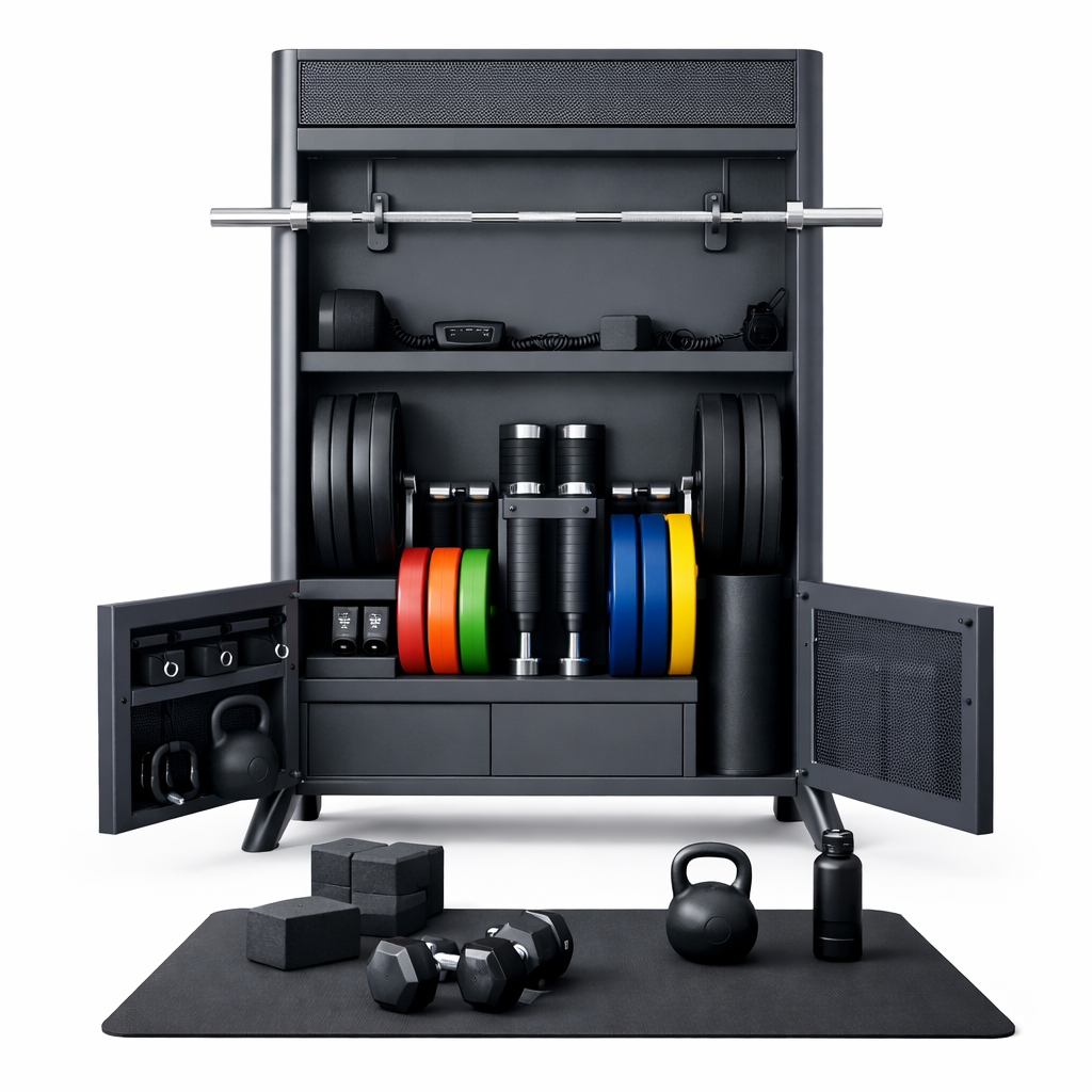 TitanForm VaultTrainer AI Smart Home Gym System