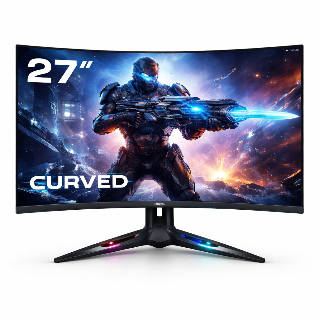 INTECH HyperCurve 27" 4K RGB Gaming Monitor