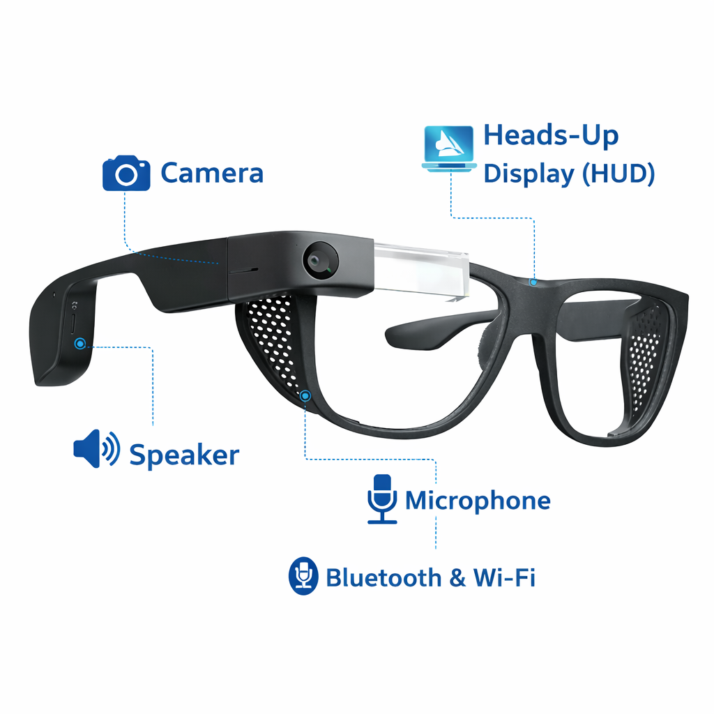 HaloLens ARX VisionStream Augmented Smart Glasses