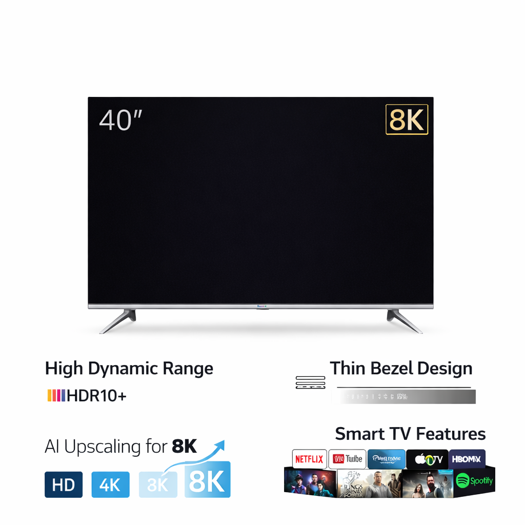 PolarView ClarityEdge 8K Smart Display – 40